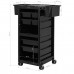 Hairdressing Trolley GABBIANO 68B black